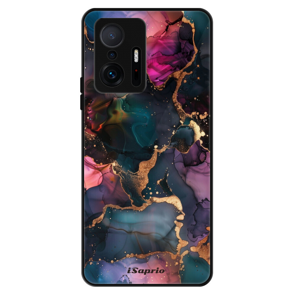 Lesklé puzdro Exclusive iSaprio - Dark Marble 10 - Xiaomi 11T / 11T Pro