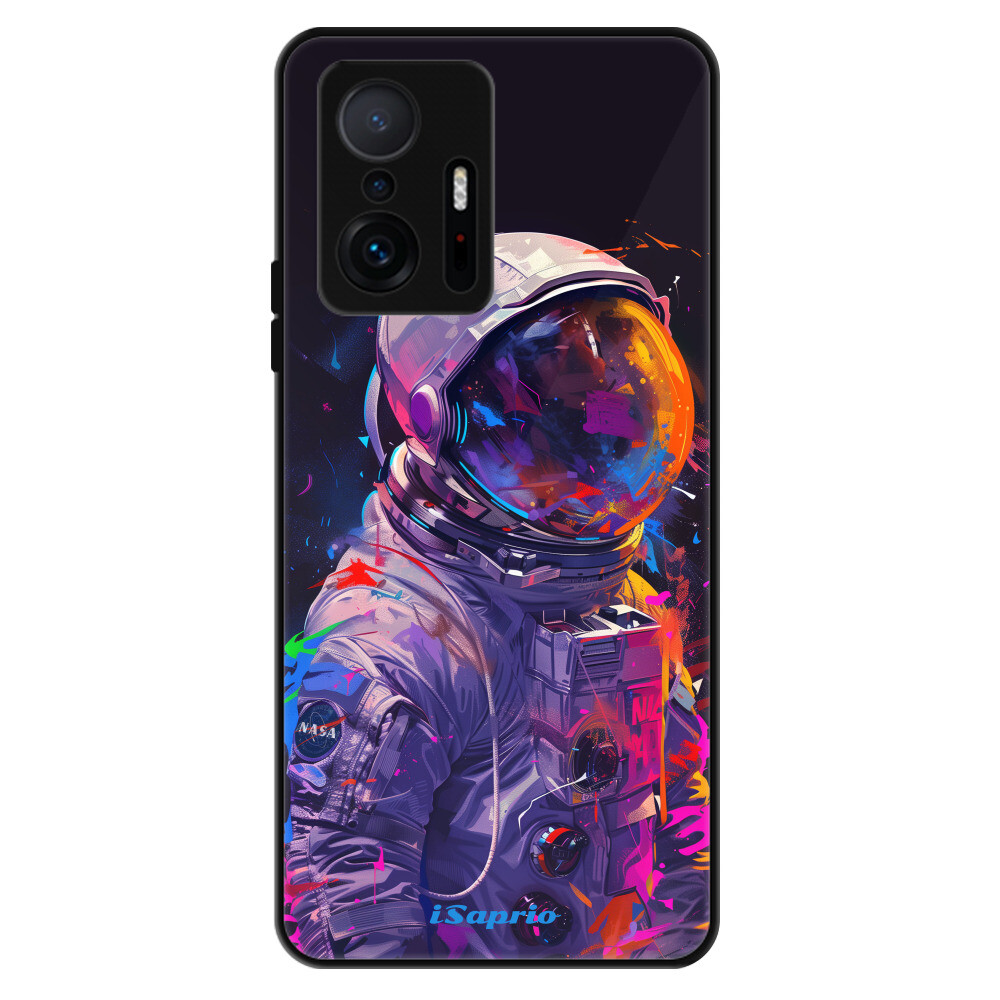 Lesklé puzdro Exclusive iSaprio - Neon Astronaut - Xiaomi 11T / 11T Pro