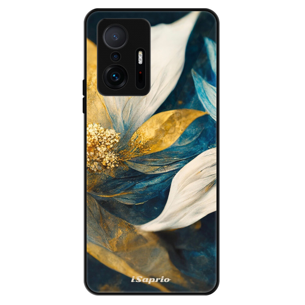 Lesklé puzdro Exclusive iSaprio - Gold Petals - Xiaomi 11T / 11T Pro
