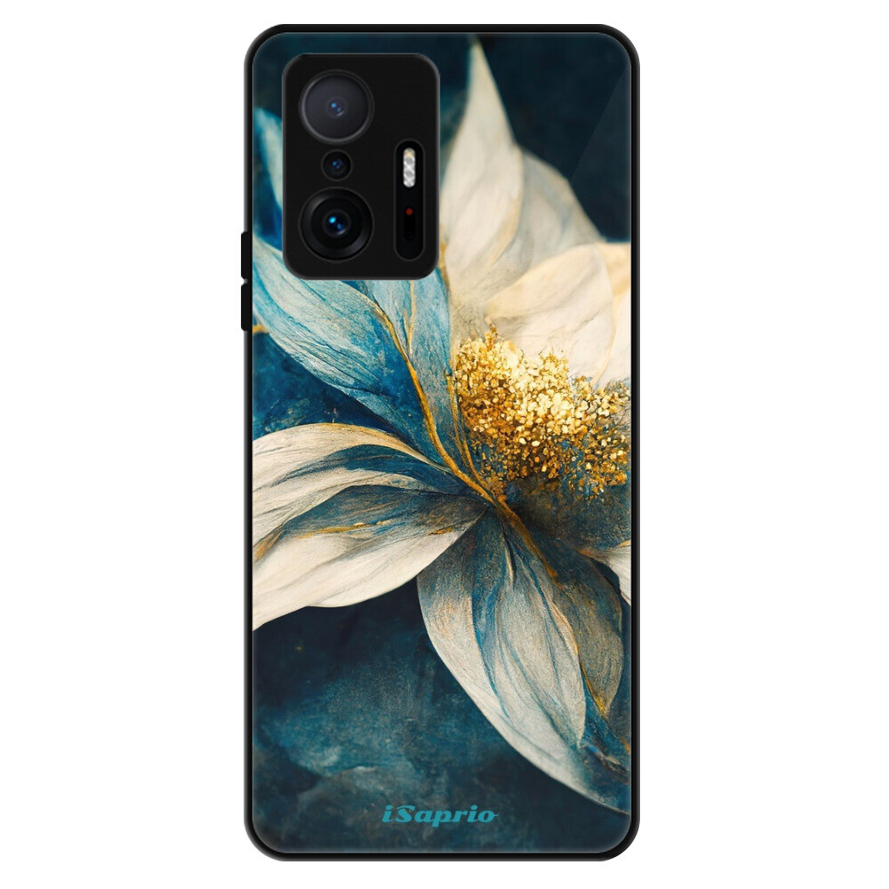 Lesklé puzdro Exclusive iSaprio - Blue Petals - Xiaomi 11T / 11T Pro