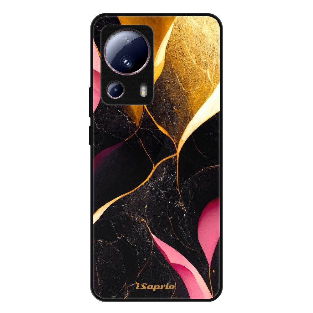 Lesklé puzdro Exclusive iSaprio - Gold Pink Marble - Xiaomi 13 Lite