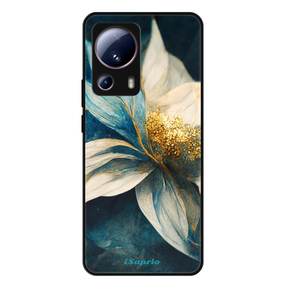 Lesklé puzdro Exclusive iSaprio - Blue Petals - Xiaomi 13 Lite