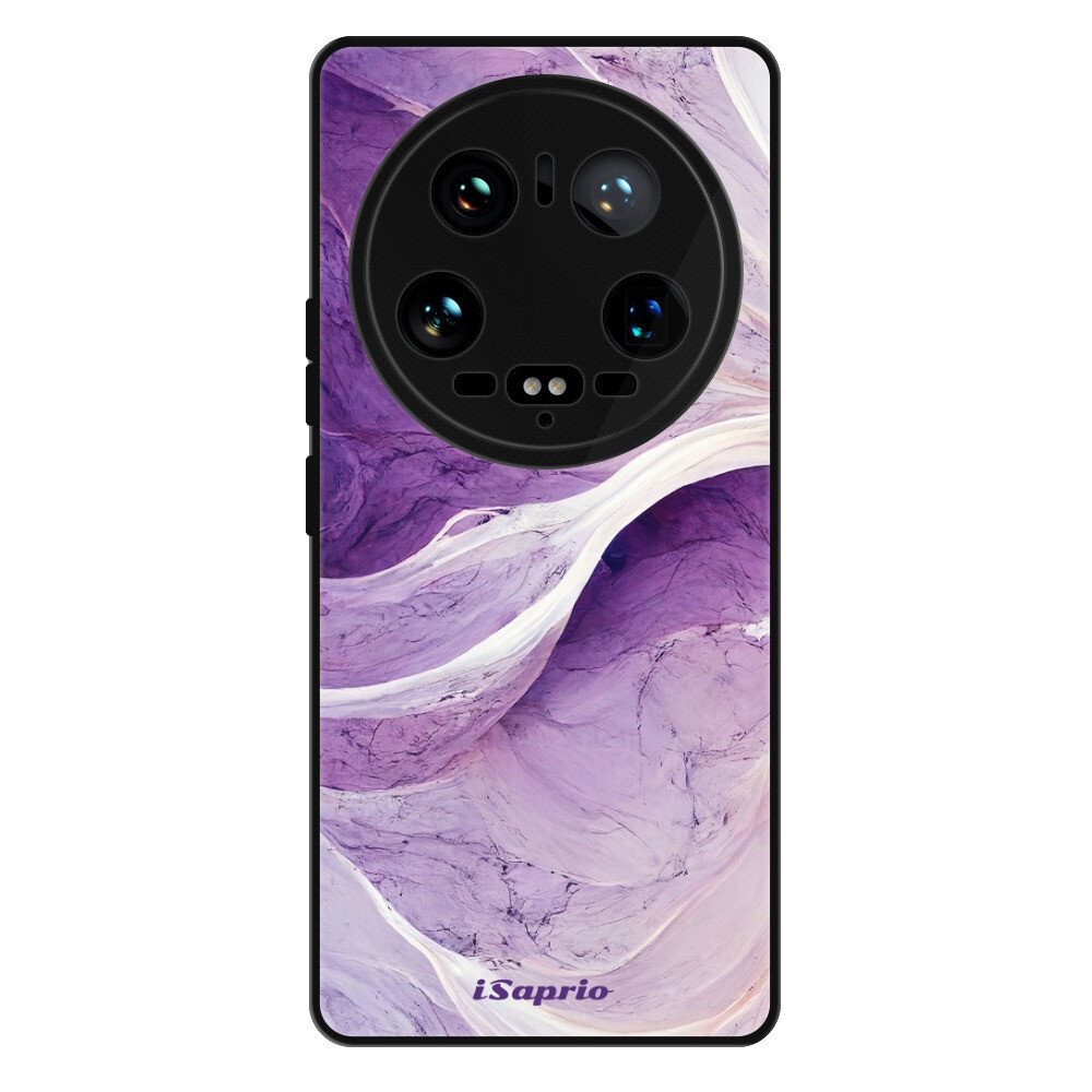 Lesklé puzdro Exclusive iSaprio - Purple Paint 10 - Xiaomi 14 Ultra