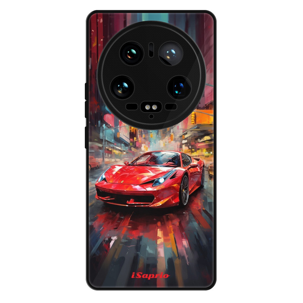 Lesklé puzdro Exclusive iSaprio - Ferrari - Xiaomi 14 Ultra