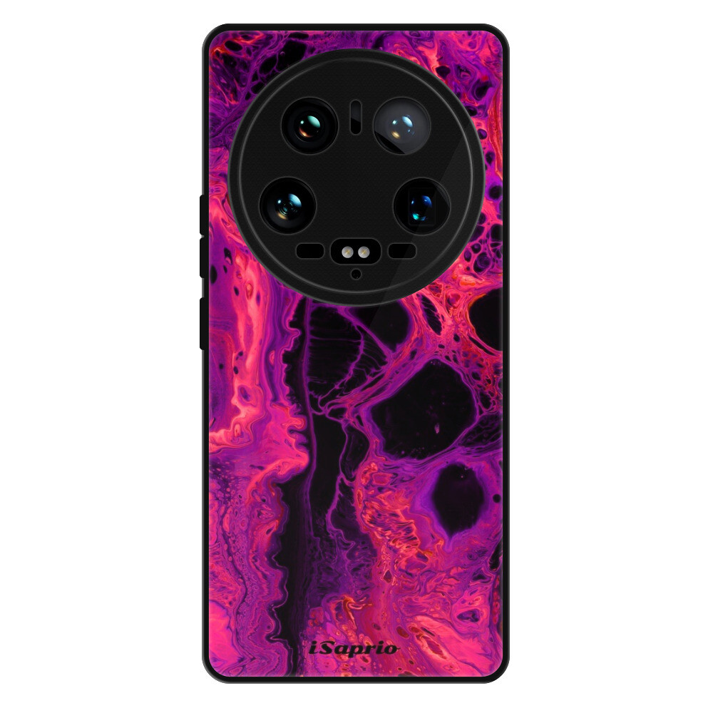 Lesklé puzdro Exclusive iSaprio - Abstract Dark 01 - Xiaomi 14 Ultra