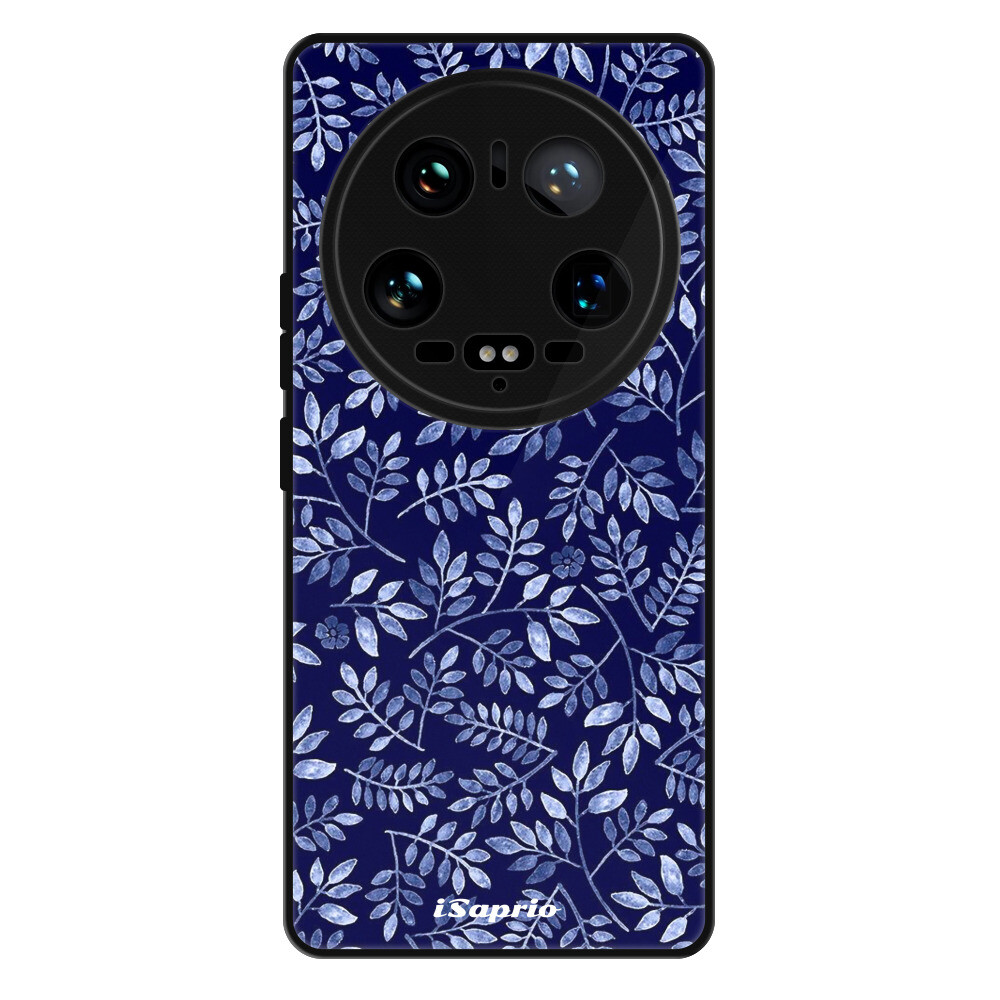 Lesklé puzdro Exclusive iSaprio - Blue Leaves 05 - Xiaomi 14 Ultra