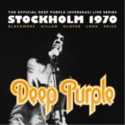 Deep Purple, STOCKHOLM 1970, CD