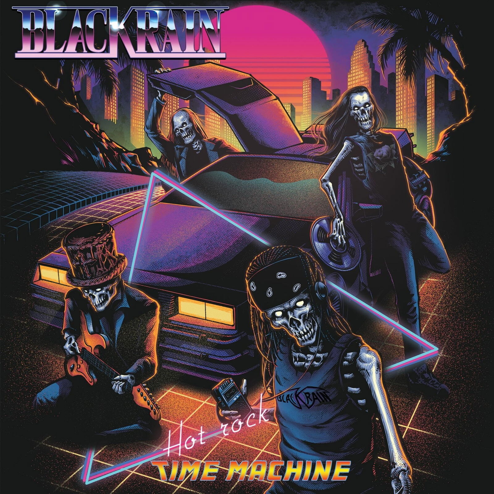 BlackRain, HOT ROCK TIME MACHINE, CD