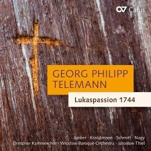 Wrocław Baroque Orchestra, TELEMANN: LUKASPASSION 1744 TVWV 5:29, CD