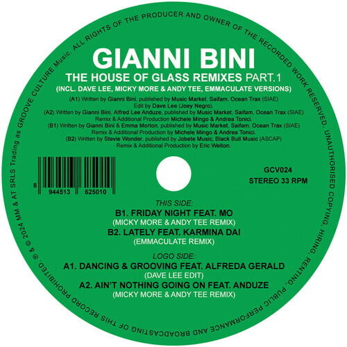 THE HOUSE OF GLASS REMIXES PART 1