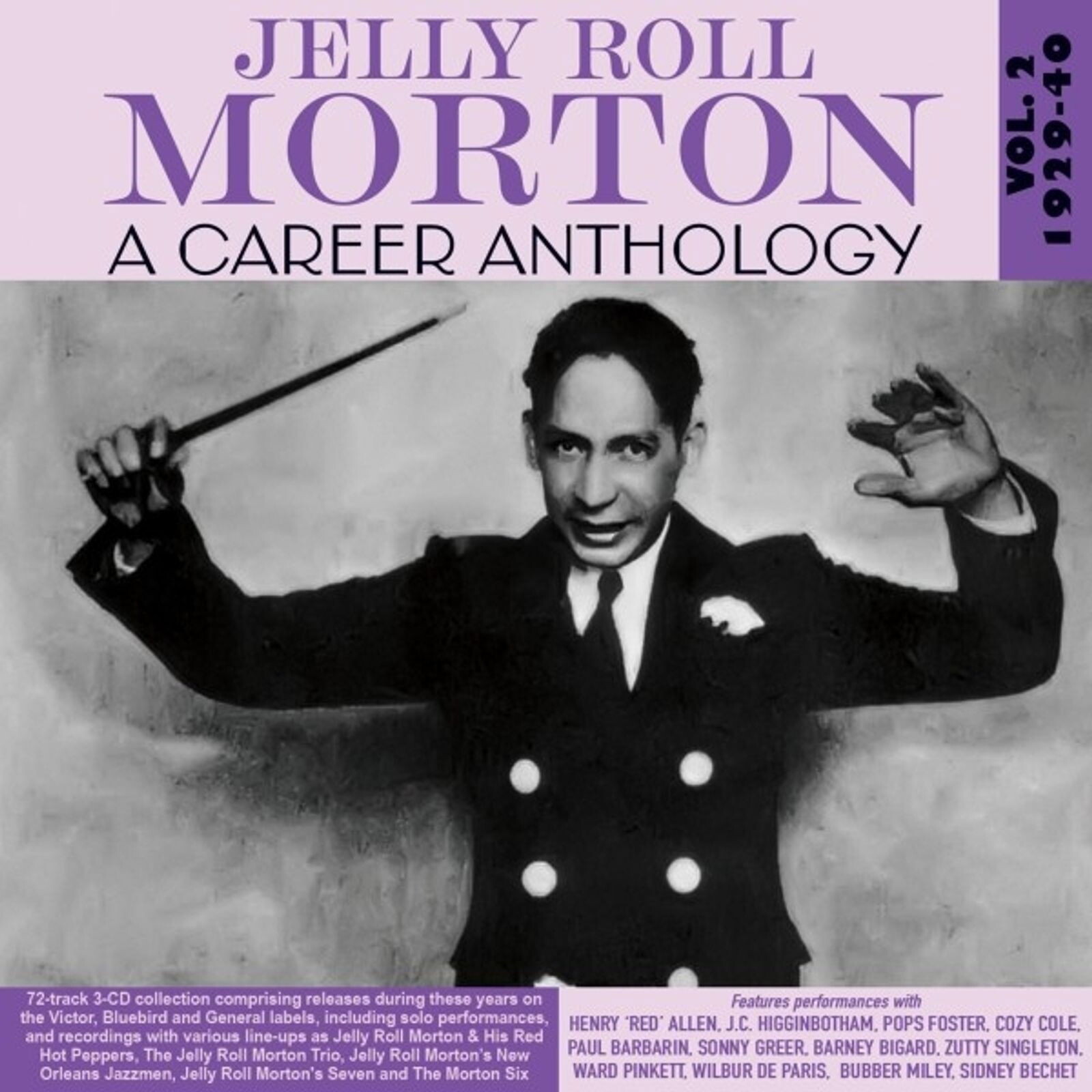 Jelly Roll Morton, A CAREER ANTHOLOGY VOL. 2 1929-40, CD