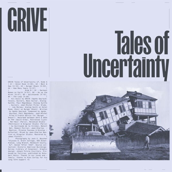Grive, TALES OF UNCERTAINTY, CD