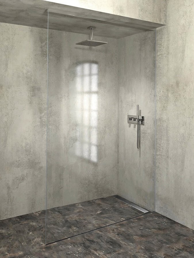 POLYSAN - ARCHITEX sada na neviditeľné upevnenie skla, podlaha-stena-strop, 1610x2600, leštený hliník AL2616