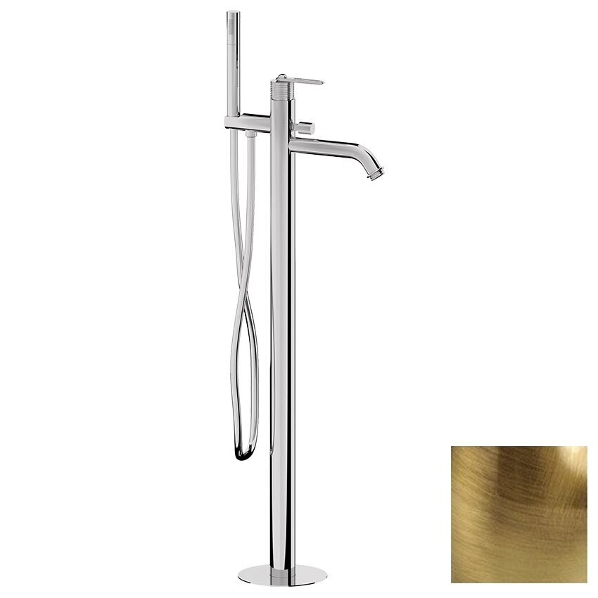 SAPHO - BEBÉ vaňová batéria s pripojením do podlahy, bronz BB021/18