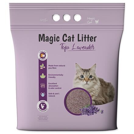 Stelivo Magic Litter Tofu levandule 2,7kg/ 6l
