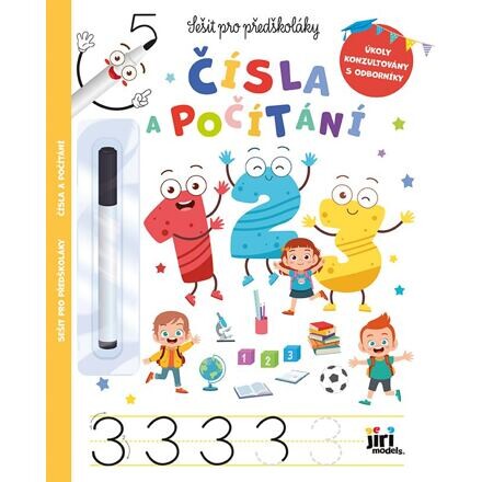 Jiri Models Zošit pre predškolákov Čísla a počítanie