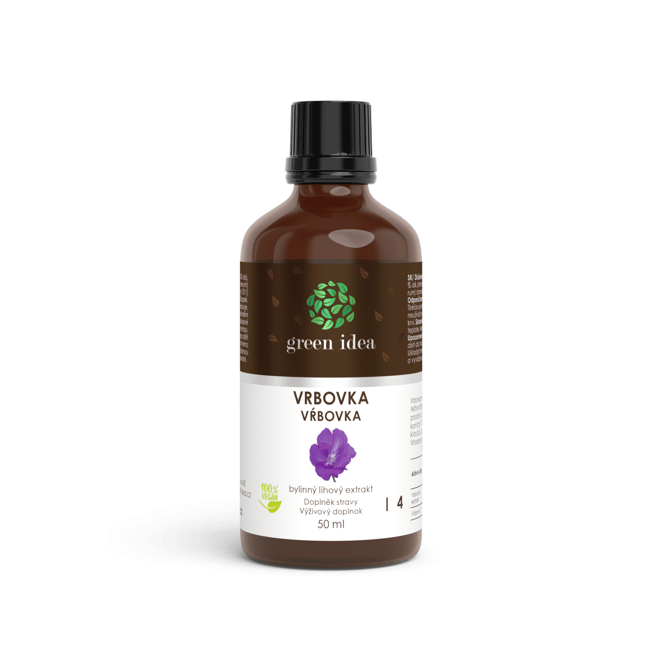 TOPVET Green idea Vrbovka tinktúra - kvapky 50 ml 50 ml