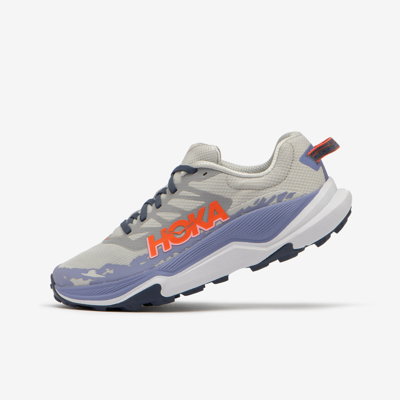 HOKA Torrent 4 dámska bežecká a trailová obuv sivo-fialová