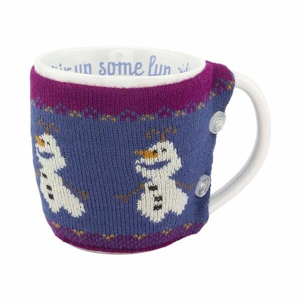 Frozen 2 Olaf hrnček v pletenom svetri 300 ml