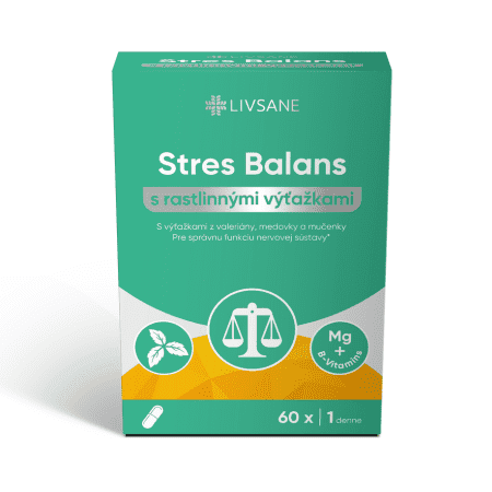 LIVSANE Stres balans 60 kapsúl