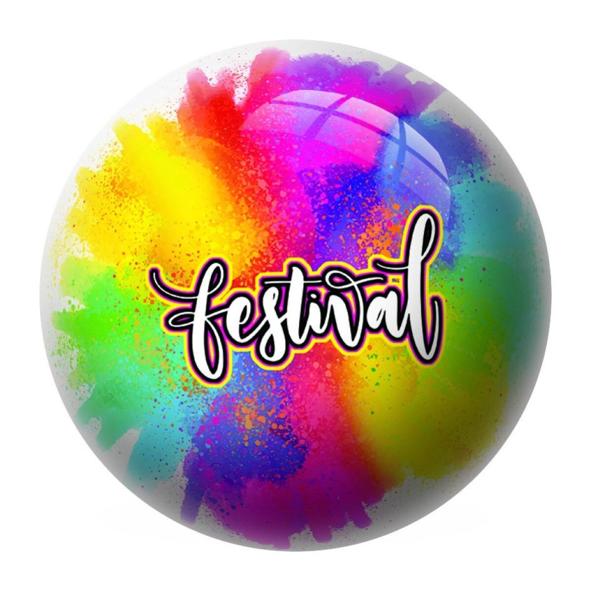 Lopta festival farieb 22 cm