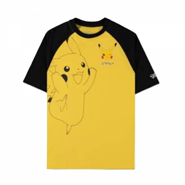 Difuzed Žlté tričko Pokémon Pikachu veľ. M