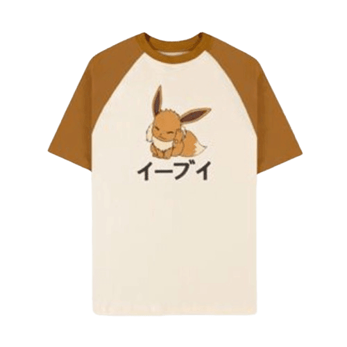 Difuzed Béžové tričko Pokémon Eevee veľ. XS