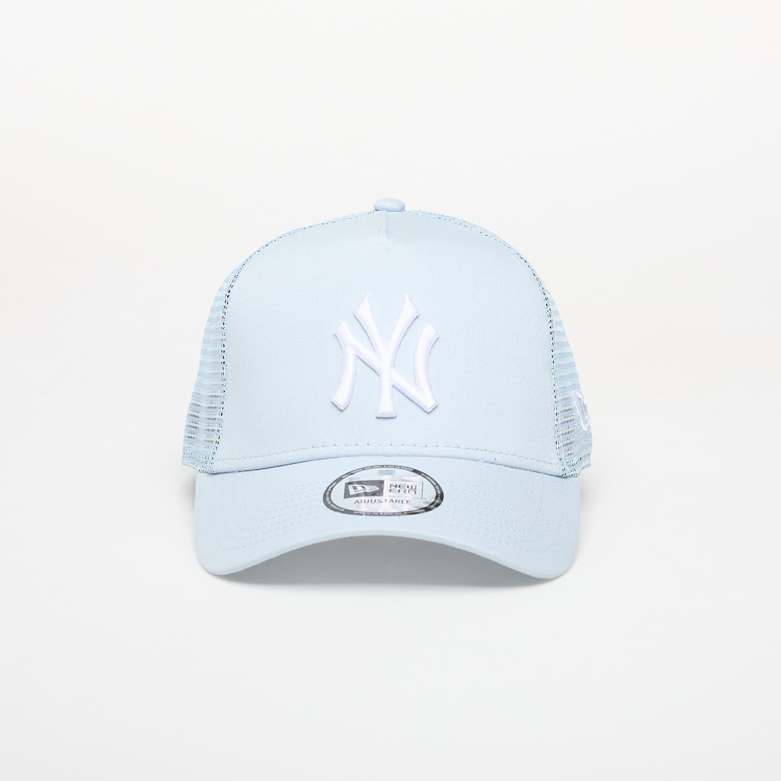 Šiltovka New Era New York Yankees MLB League Essential 9FORTY A-Frame Trucker Adjustable Cap Pastel Blue Universal