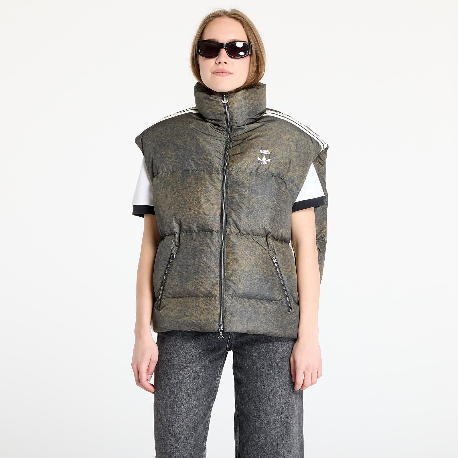 Vesta adidas x Avavav Puffer Vest Dark Grey/ Carbon XS