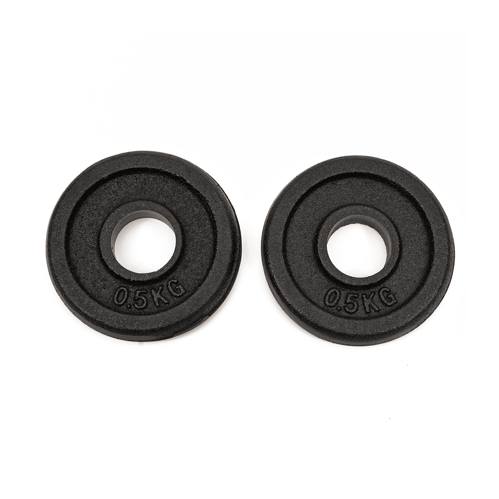 Worqout Weights 0.5Kg Iron Weight Plates x 2 pc - unisex