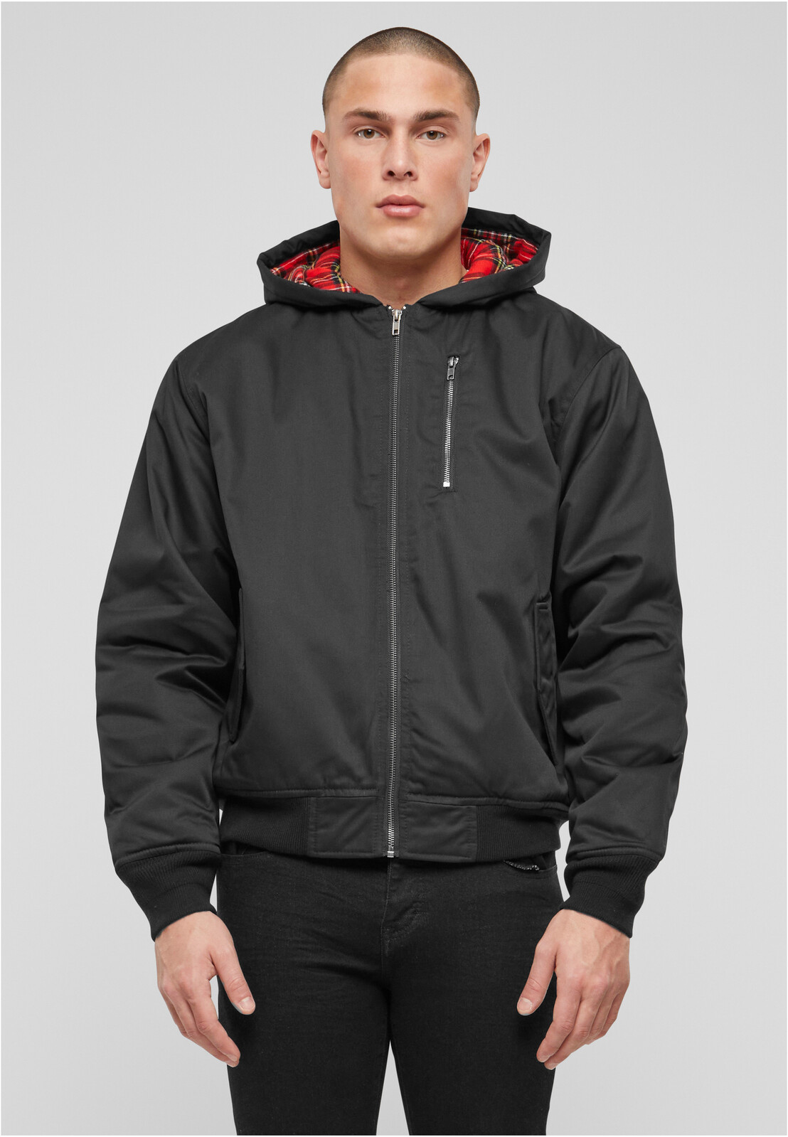 Winter jacket Lord Canterbury with hood black