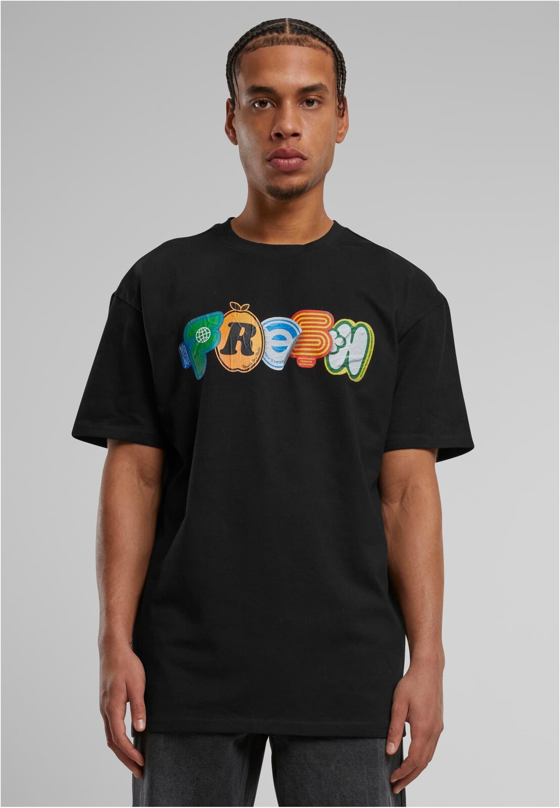 Men's T-shirt Vitamin UPSC black