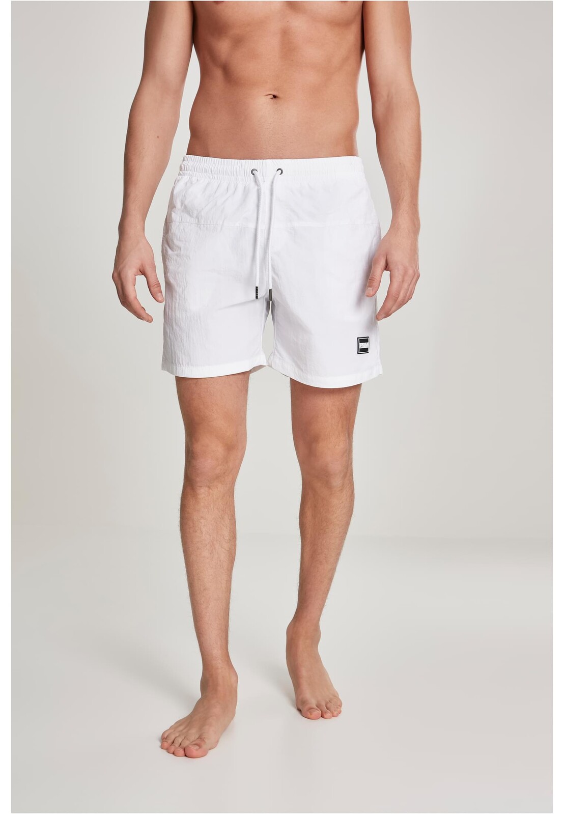 Men's Block Swimsuit White