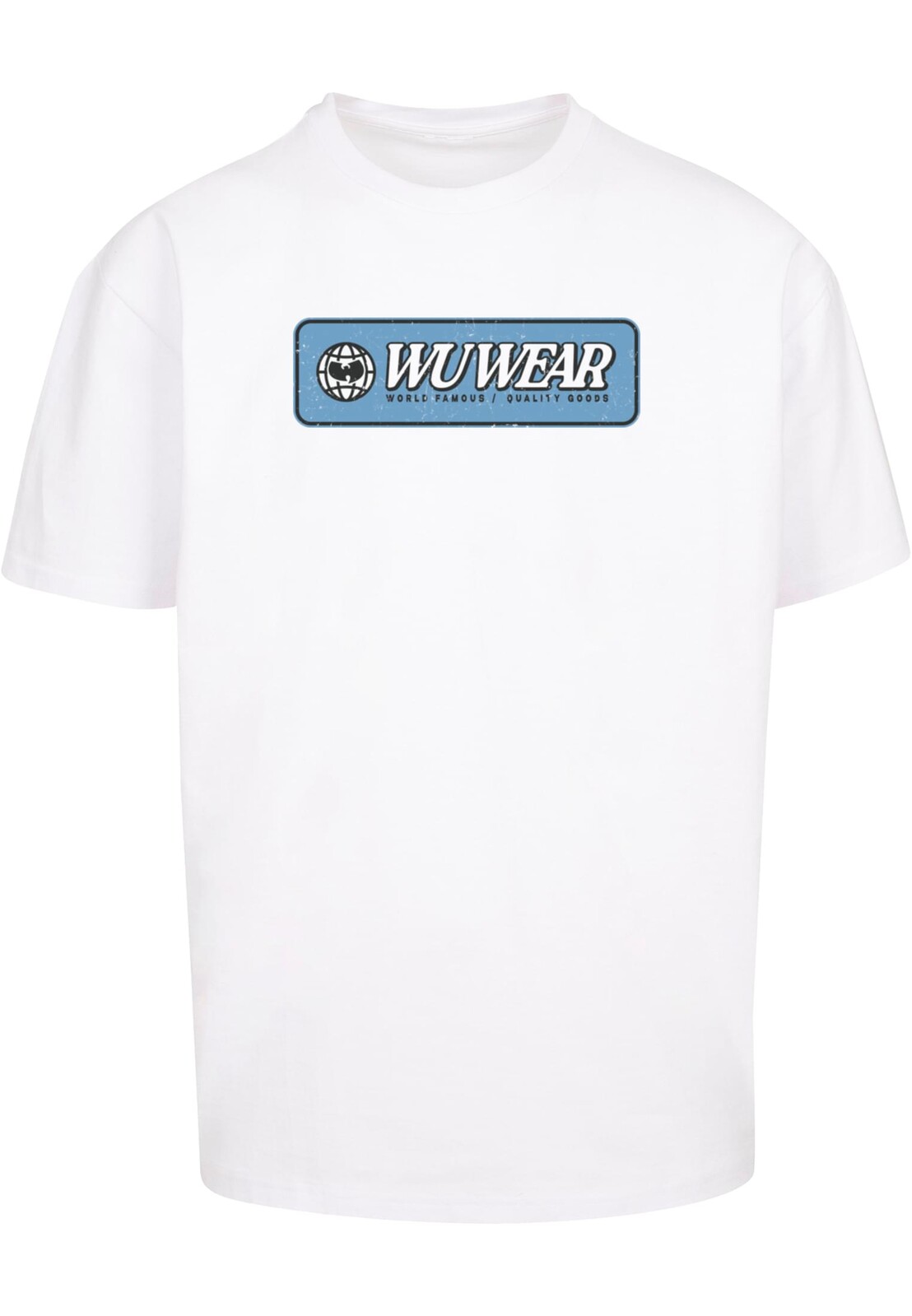 Men's T-shirt WU Wear Earth Logo Oversize white