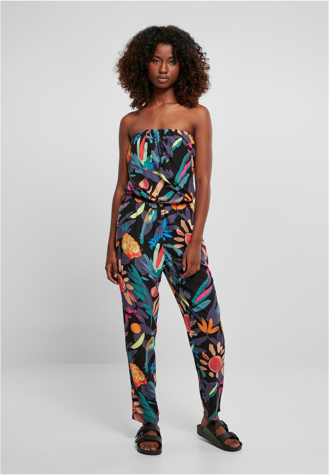 Women's jumpsuit made of viscose Bandeau blackfruit
