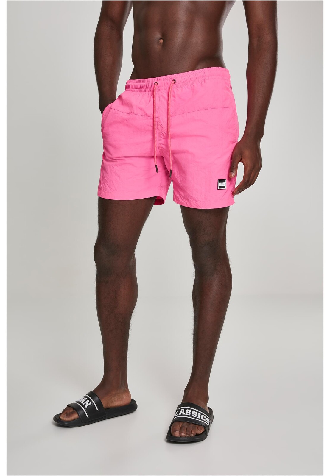 Men's swimsuit Block neonpink