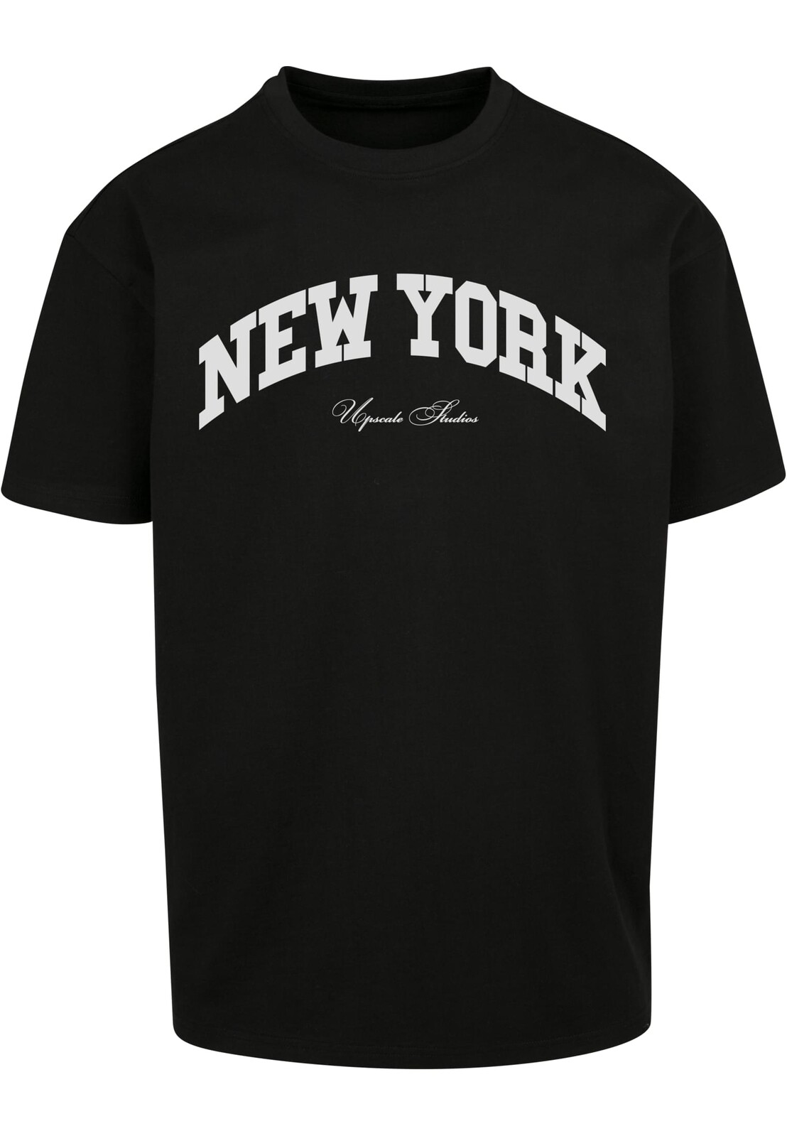 Oversize New York College T-shirt black