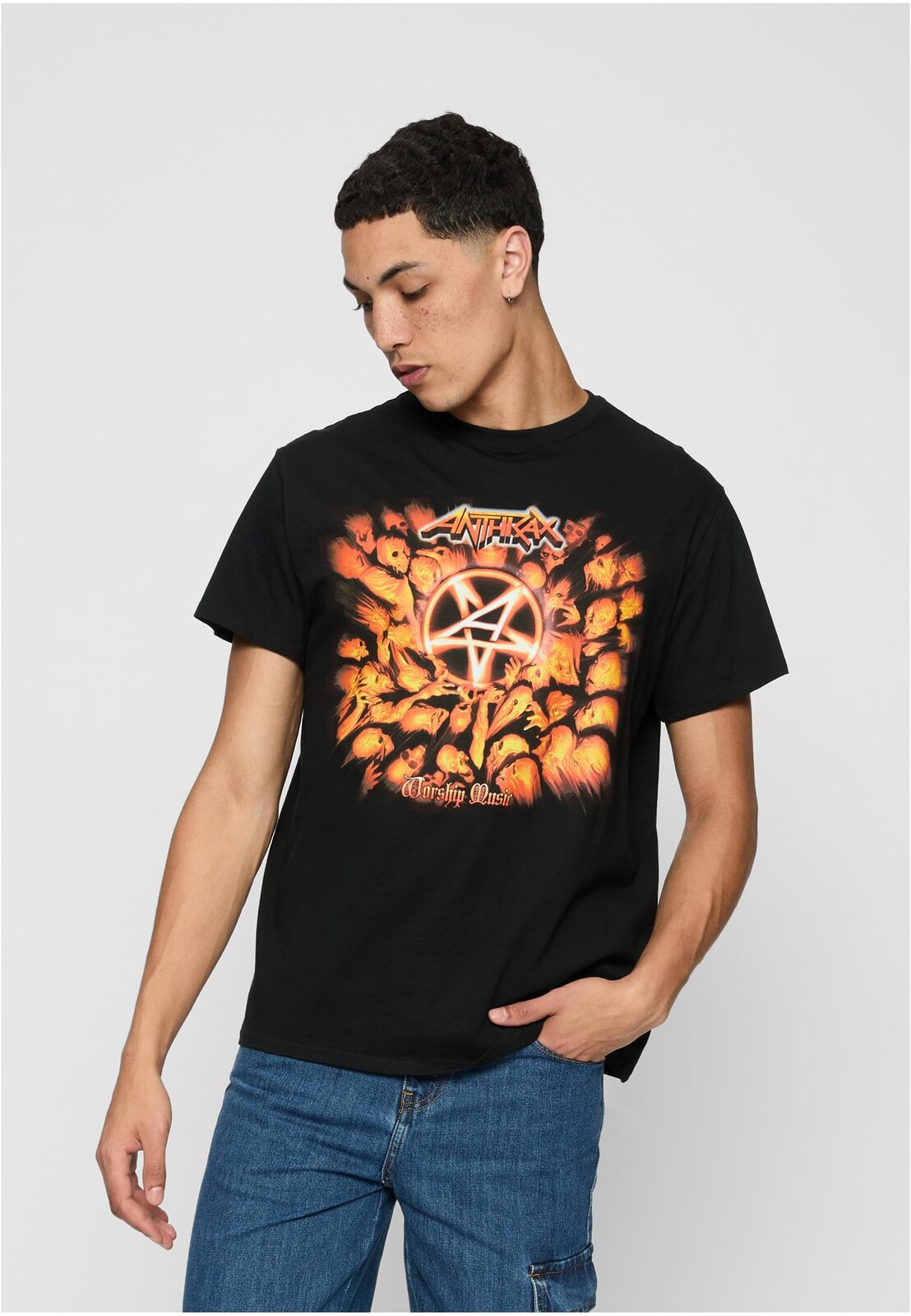 Anthrax Worship Black T-Shirt