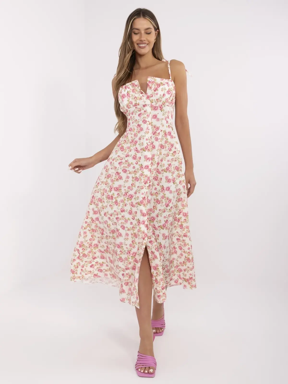 Dress-MI-SK-23817-2.00-ecru