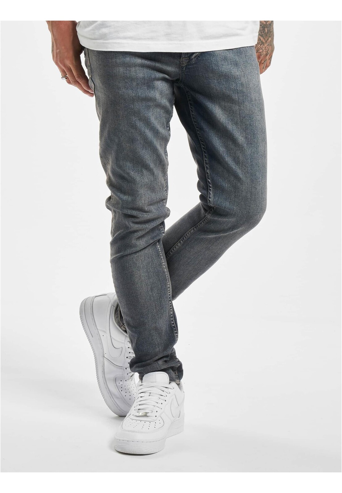 Men's jeans DFJS167 navy blue