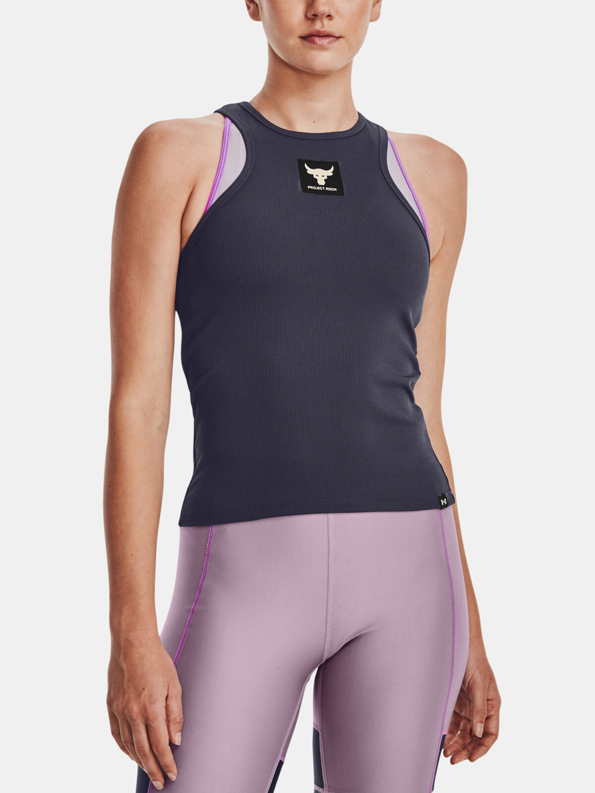 Under Armour Tank Top Pjt Rock Rib Tank-GRY - Women