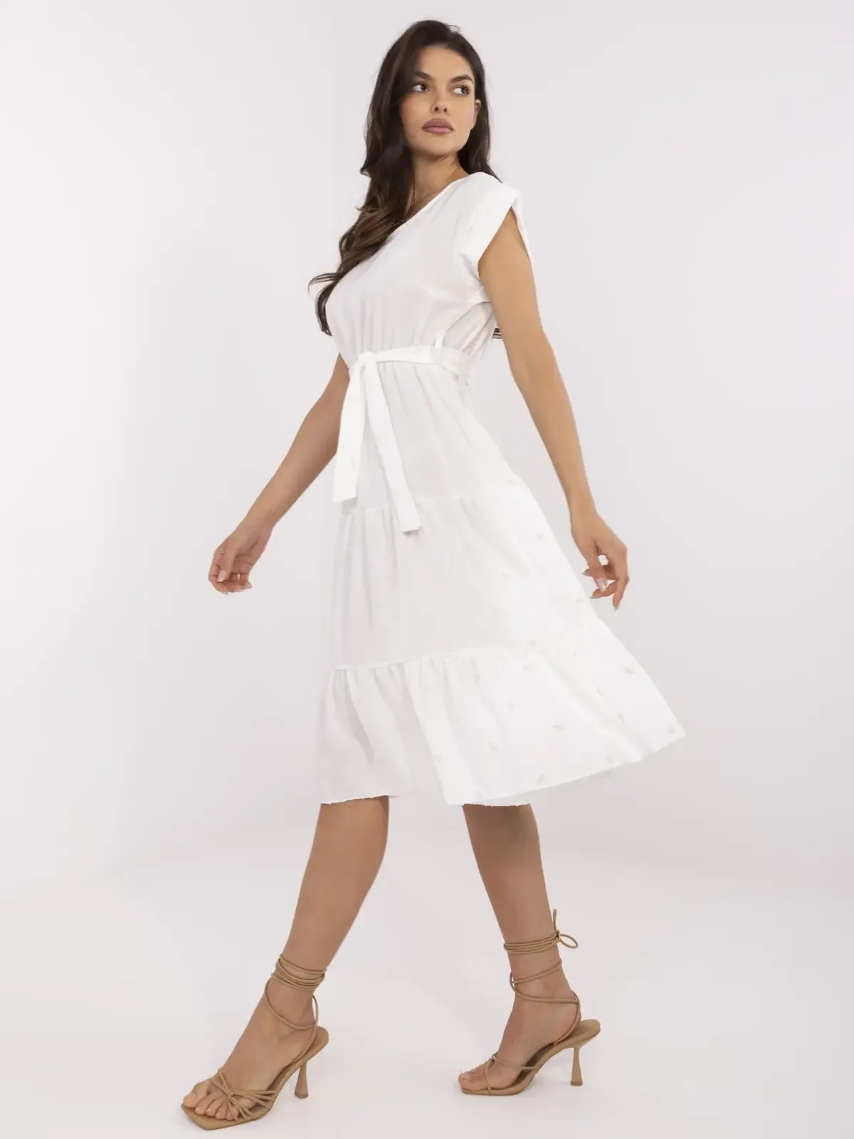 Dress-DHJ-SK-13583.18-ecru