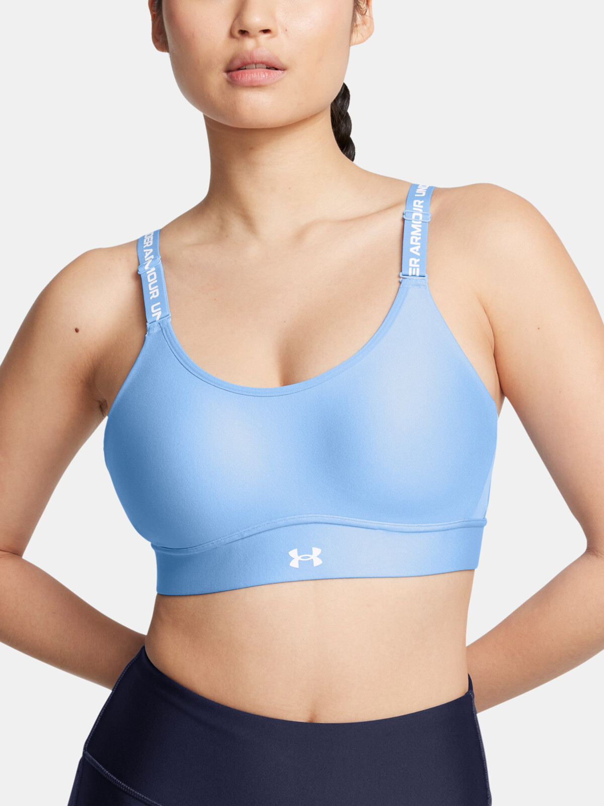 Women's bra Under Armour UA Infinity Mid 2.0 Bra-BLU - Women's