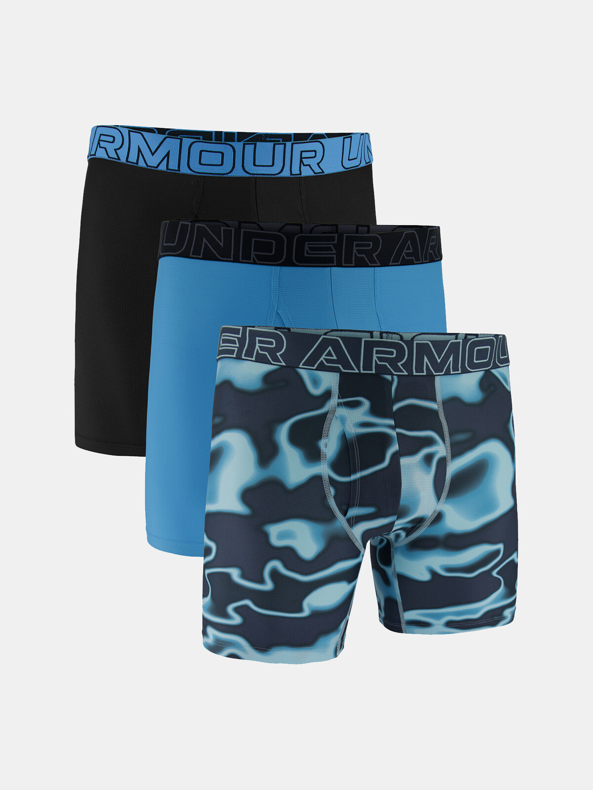 Men's boxers Under Armour M Perf Tech Mesh Nov 6in (3pcs) - Men's