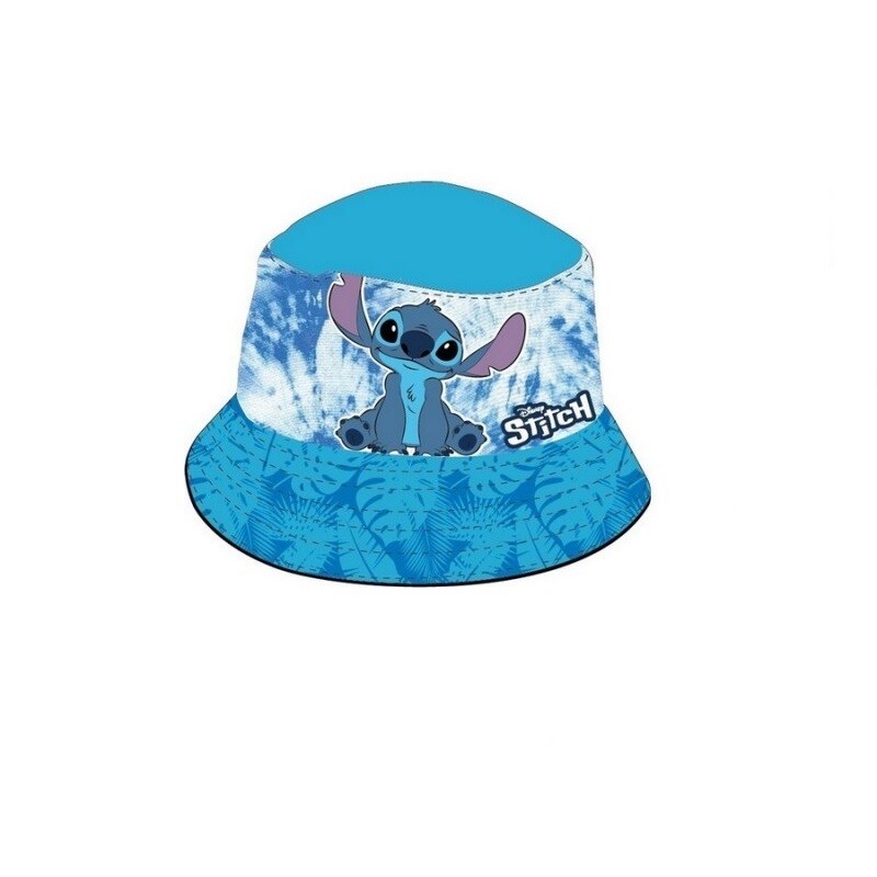 Setino Detský klobúk Stitch - svetlo modrý Veľkosť čiapky: 55