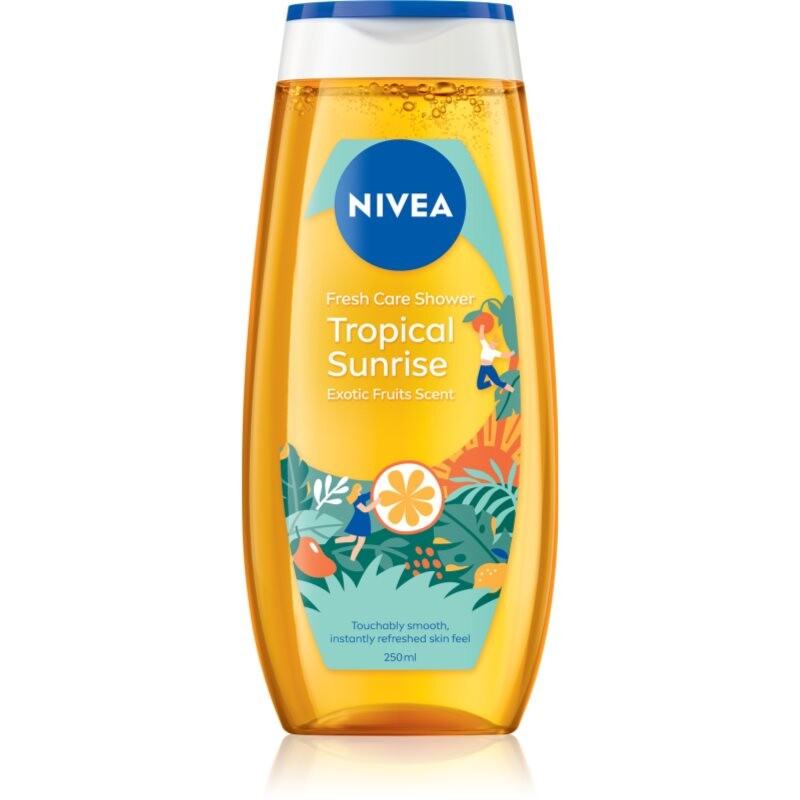 NIVEA Tropical Sunrise hydratačný sprchový gél 250 ml