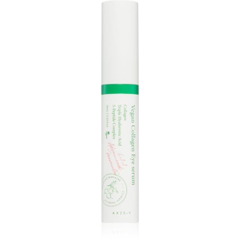 AXIS-Y 6+1+1 Advanced Formula Vegan Collagen Eye Serum očné sérum proti opuchom a vráskam s kolagénom 10 ml