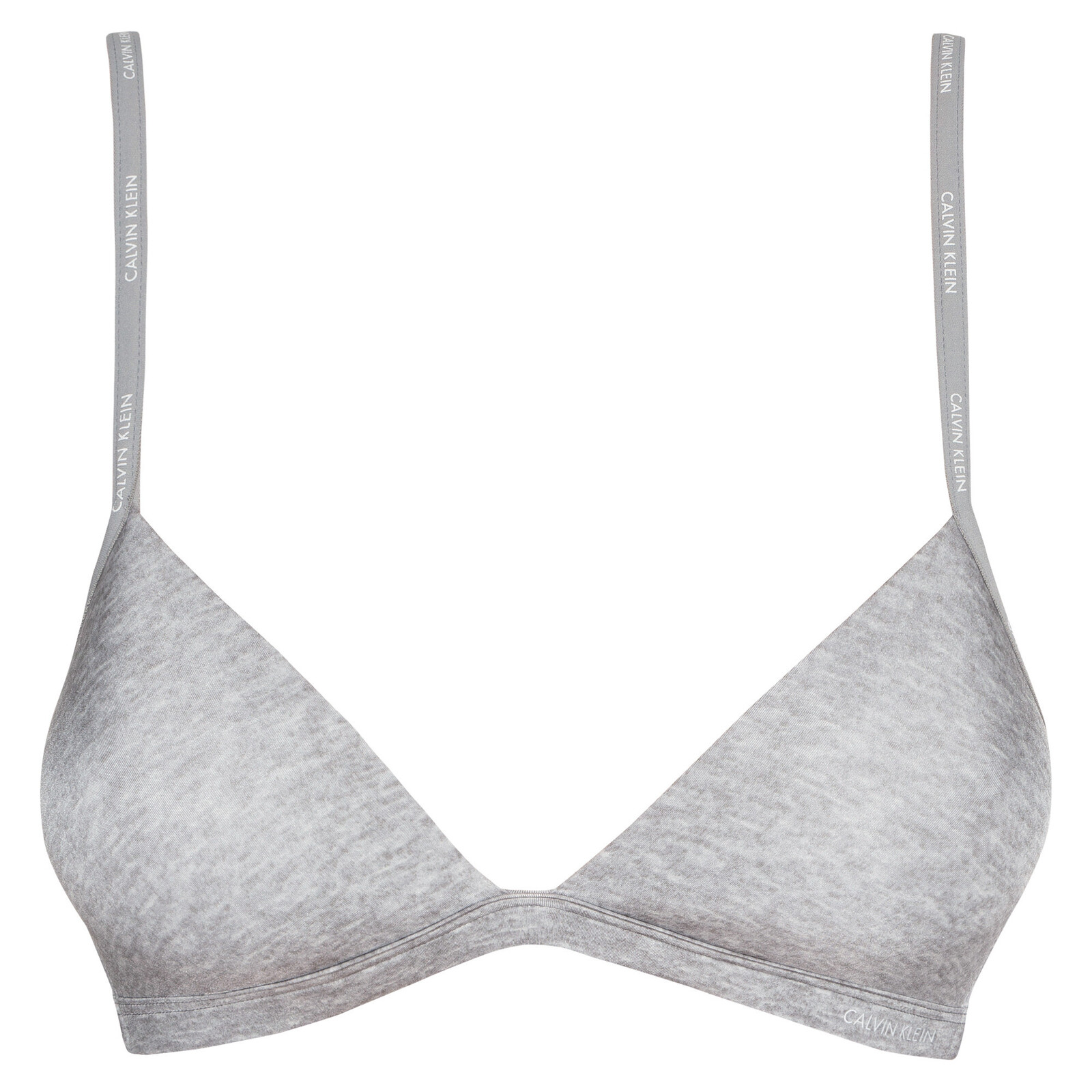 Dámska trojuholníková podprsenka s ľahkou podšívkou QF4693E - Calvin Klein S