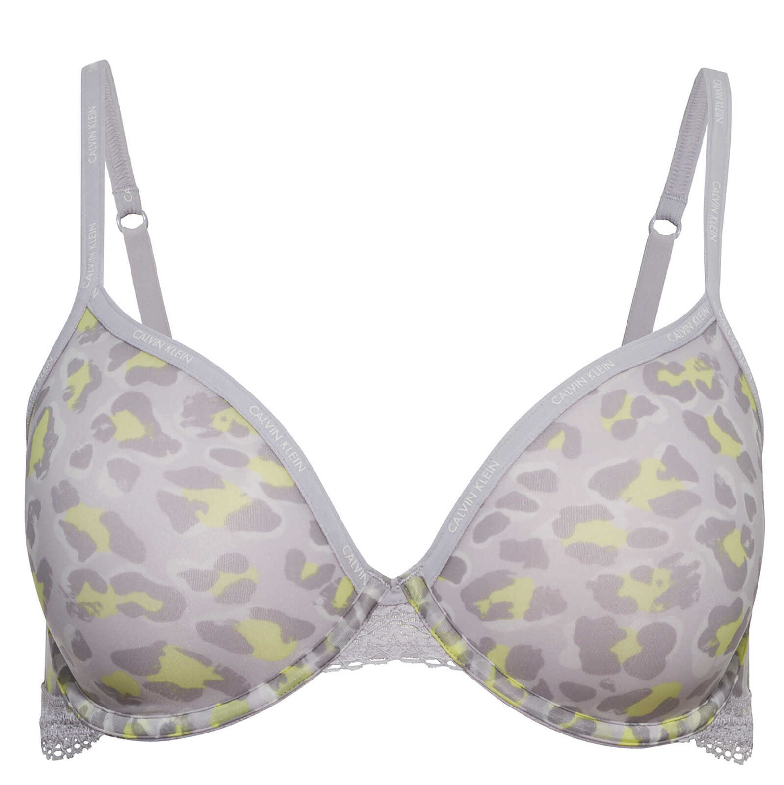 Dámska nevyztužená podprsenka Demi Lightly QF1874E - Calvin Klein 75C