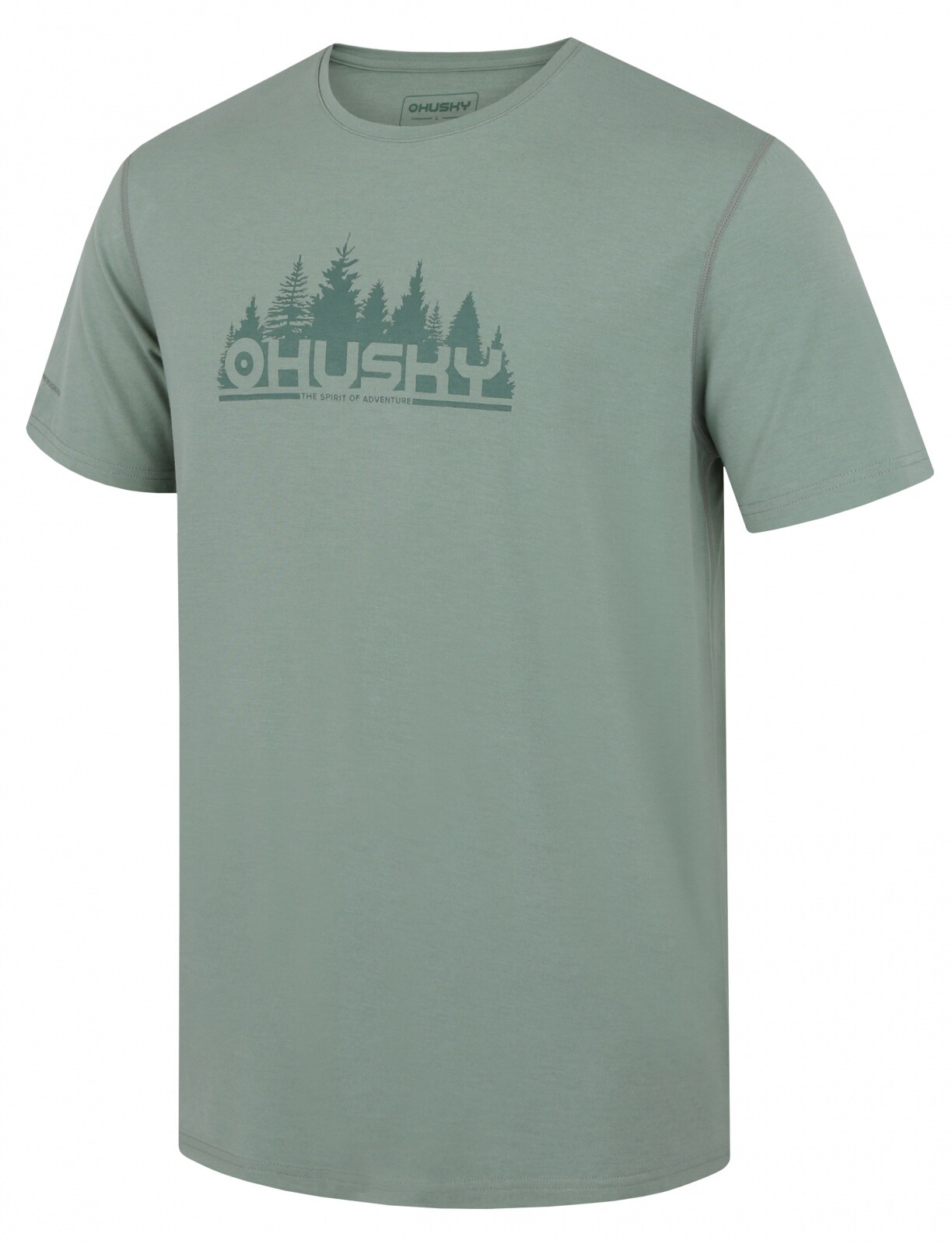 Husky Pánske tričko Mertis M faded green Veľkosť: L